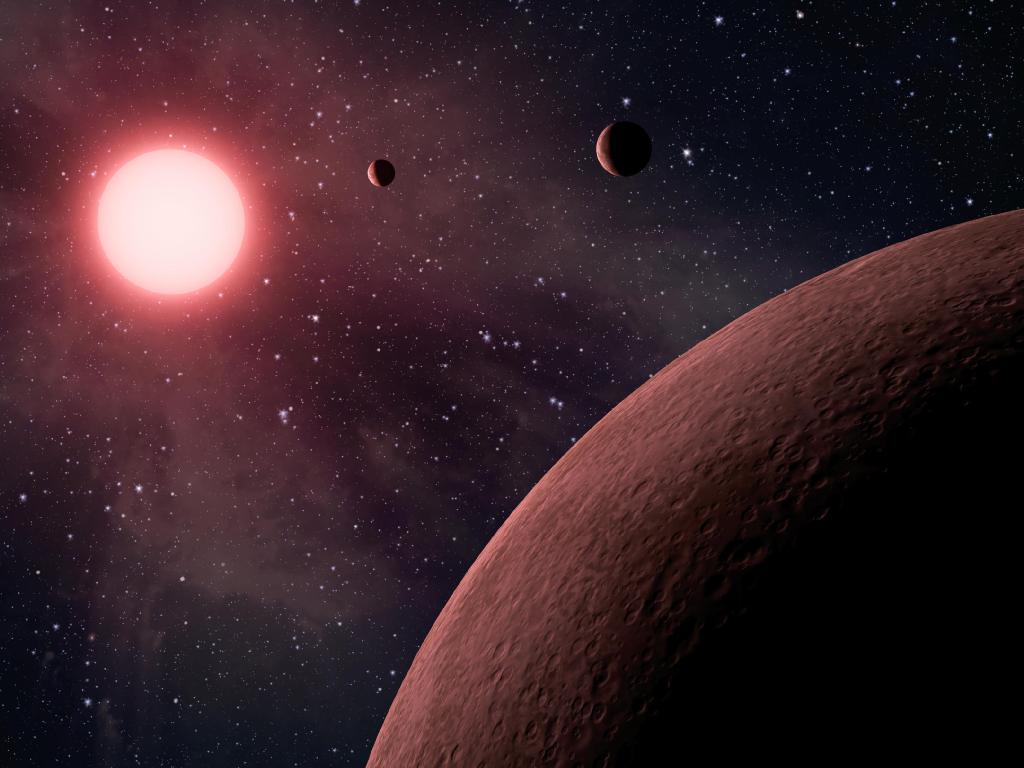 Earth Sized Planets Around Nearby Dwarf AAS Nova