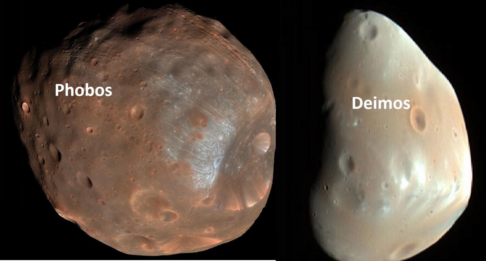 from mars moons phobos and deimos