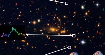 triple-imaged galaxy