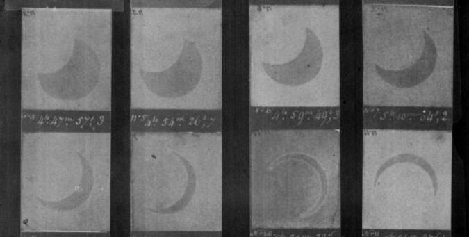 solar eclipse 1854