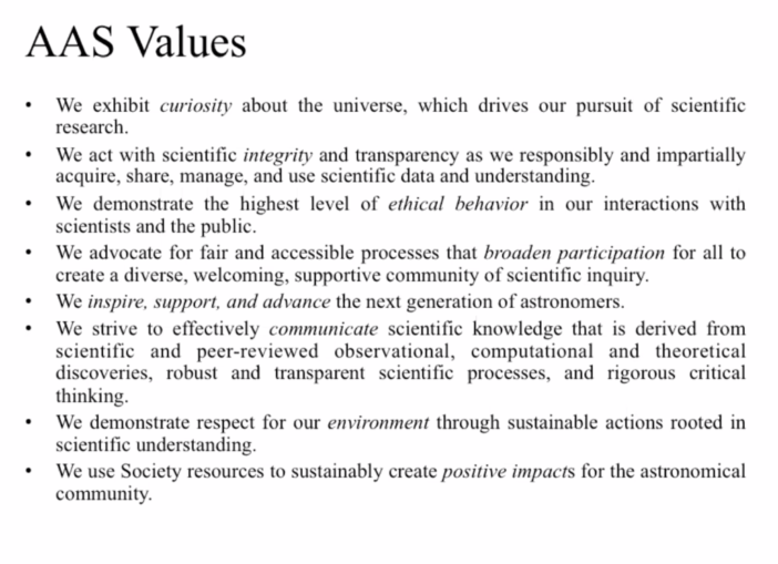 AAS Values