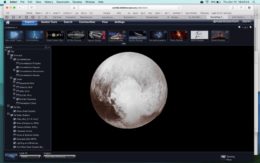 WWT New Horizons Pluto