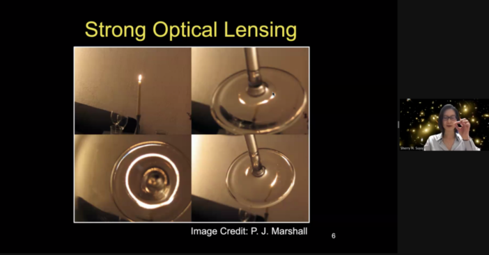 strong optical lensing