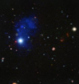 image of a distant quasar