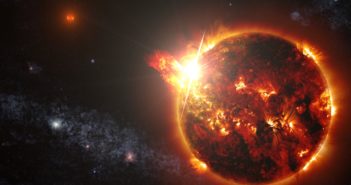 red dwarf flare