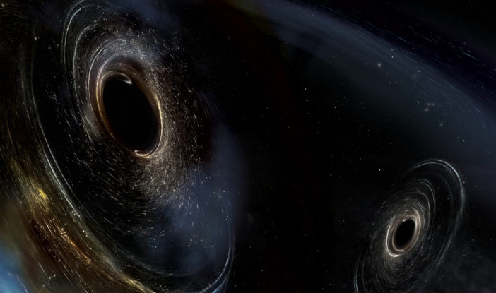 A pair of black holes