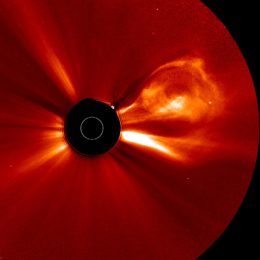 STEREO sees a CME