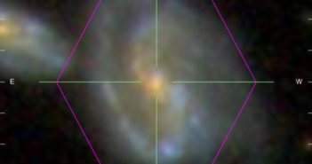 SDSS image of MaNGA galaxy