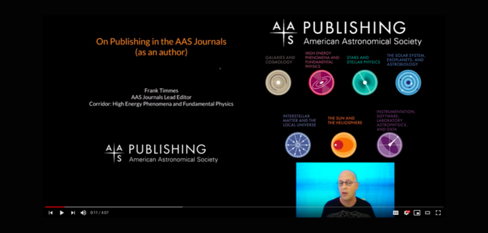 AAS journals videos