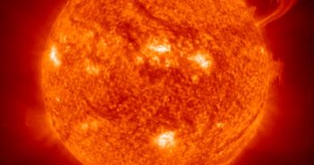 SOHO image of solar chromosphere