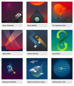 ESA space safety posters