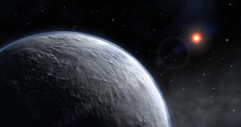 Icy exoplanet