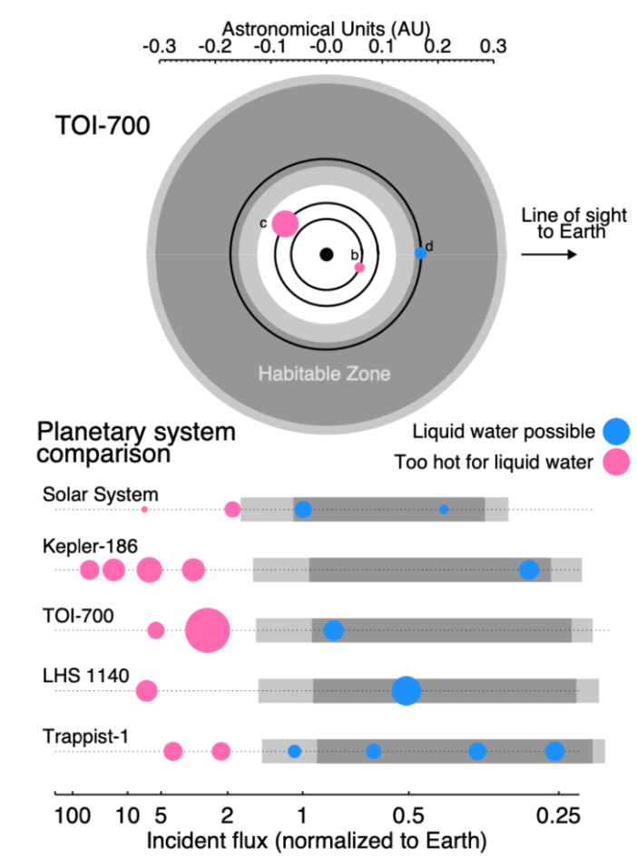 TOI 700 planets
