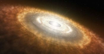 protoplanetary disk illustration