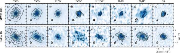 Integrated-intensity emission maps