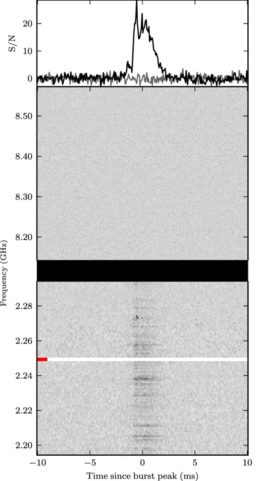 Example Burst from FRB 121102