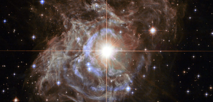 The Cepheid RS Puppis as Seen by Hubble
