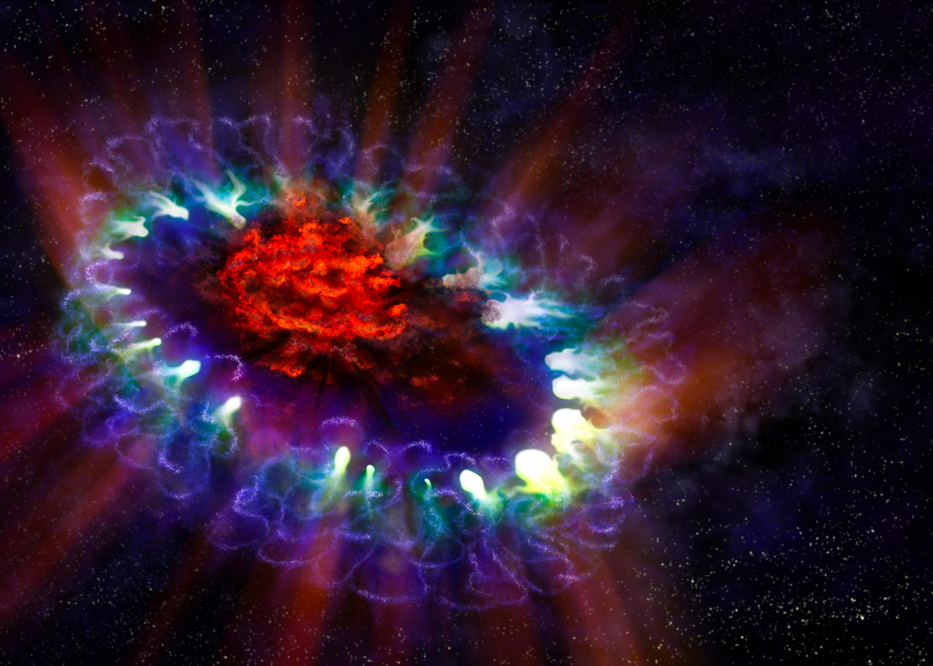 How Many Years Does it Take to Get to the Center of a Supernova Remnant? 