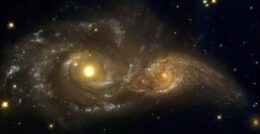 colliding galaxies