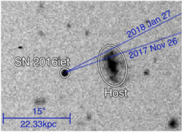 possible pair instability supernova