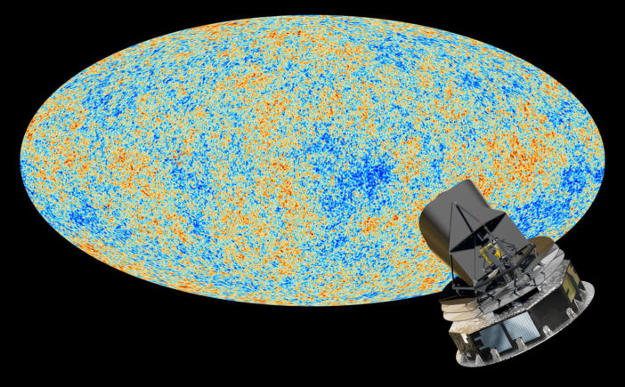 map of the cosmic microwave background
