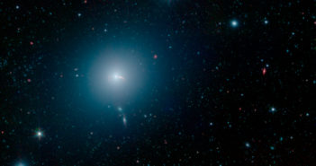 infrared image of Messier 87
