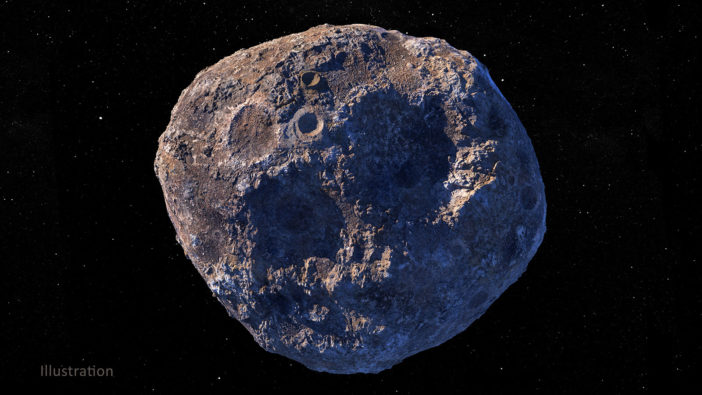 illustration of an asteroid