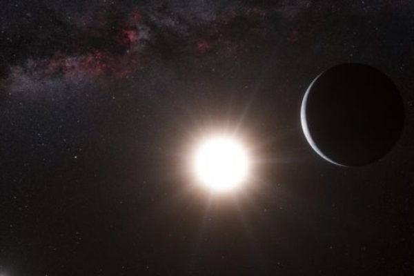 Planet orbiting a K dwarf star