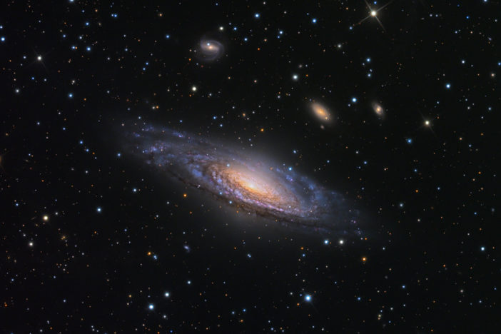 optical image of spiral galaxy NGC 7331