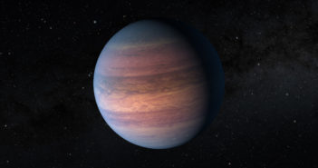 Artist's impression of an exoplanet