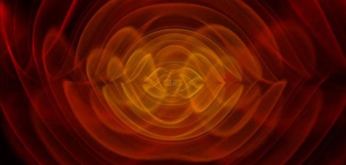simulation of gravitational waves from merging black holes