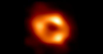 image of the milky way's supermassive black hole from the event horizon telescope