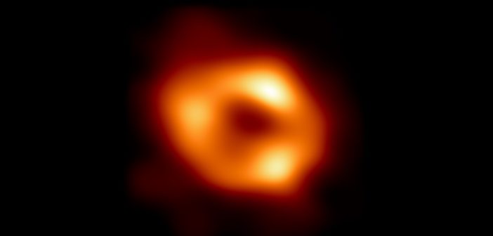image of the milky way's supermassive black hole from the event horizon telescope
