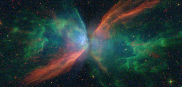 representative-color hubble image of a planetary nebula
