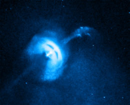 x-ray image of the vela pulsar