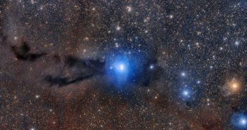 photograph of the lupus 3 star-forming region