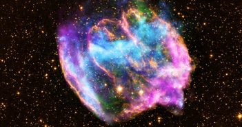 representative-color composite image of supernova remnant W49B