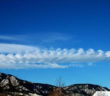 photograph of clouds exhibiting the kelvin-helmholtz instability