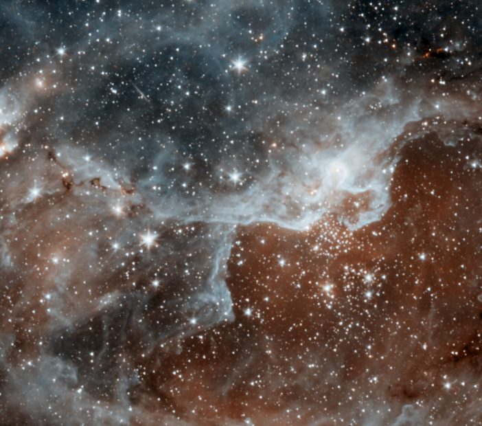spitzer space telescope infrared image of the DR22 cloud in the Cygnus X star-forming region