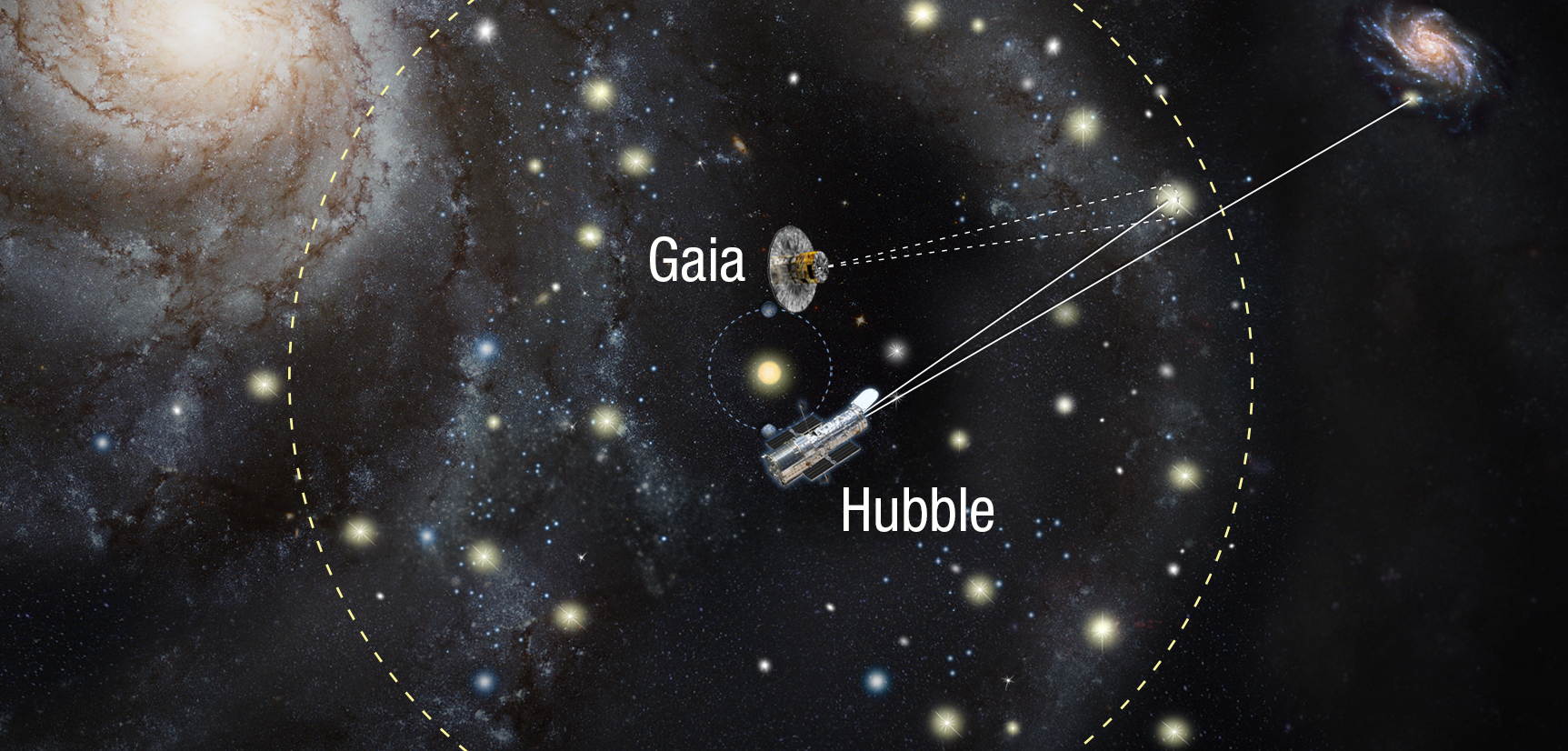 Space Probe Gaia Taking Off