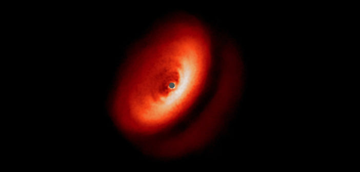 very large telescope image of the protoplanetary disk around IM Lupi
