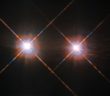 Hubble Space Telescope image of Alpha Centauri A and B