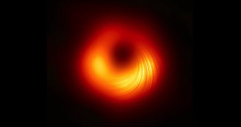 polarized-light image of the supermassive black hole in Messier 87