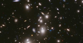 Hubble Space Telescope image of galaxy cluster Abell 2744