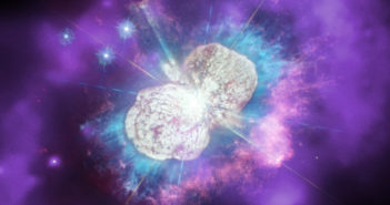 Hubble and Chandra telescope image of Eta Carinae