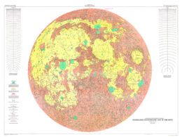 map of the moon made by USGS