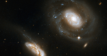Hubble Space Telescope image of the galaxies NGC 7469 and IC 5283