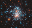 A image of a globular cluster taken by the Hubble Space Telescope.