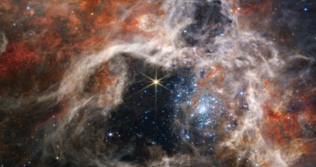 JWST image of the Tarantula Nebula