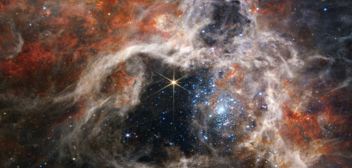 JWST image of the Tarantula Nebula